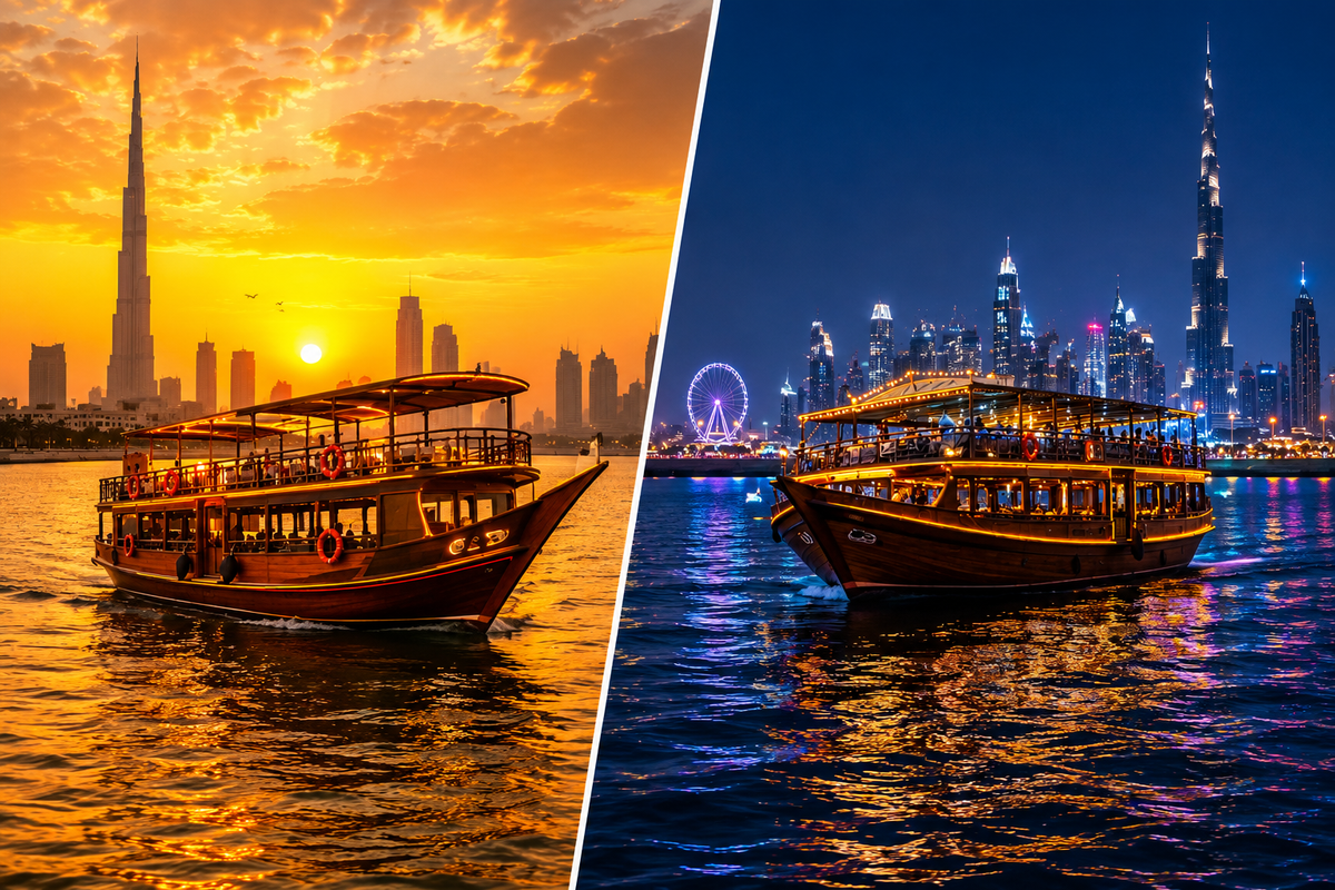 Crociera al tramonto o cena in crociera a Dubai: quale scegliere?